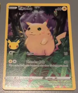 Pokemon Pikachu Celebrations-5 Card Lot-Holo-Promo-Pack Fresh Unplayed Condition - Image 5