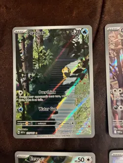 pokemon card lot Eevee Masterball, zoroark, pysduck, mew ex, giovanni, Gholdengo - Image 2