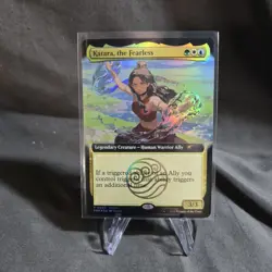Magic The Gathering X Avatar Katara The Fearless Promo Card SDCC 2025 IN HAND - Image 2