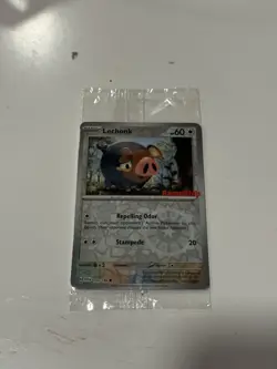 Pokemon TCG GameStop Promo Lechonk Card 154/198 Sealed - Image 1