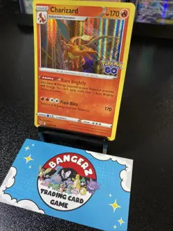 Pokemon Cards Charizard 010/078 Holo Rare Pokemon Go - (NM) - Image 2