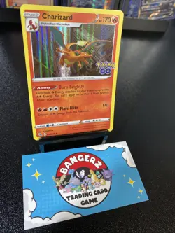 Pokemon Cards Charizard 010/078 Holo Rare Pokemon Go - (NM) - Image 3