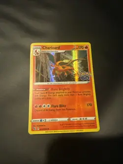 Pokemon TCG Charizard Holo Holo Rare Card Pokemon Go 010/078 Near Mint Condition - Image 1