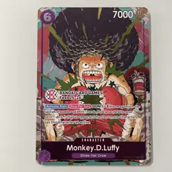 Monkey.D.Luffy (BANDAI Card Games Fest 25-26) OP07-073 One Piece Promotion Card - Image 1