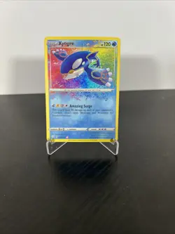 Kyogre 021/072 Shining Fates Amazing Rare Holo Pokemon TCG Card NM - Image 1