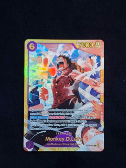 EB02-061 Monkey D Luffy (SEC) ONE PIECE Card TCG NM English - Image 1