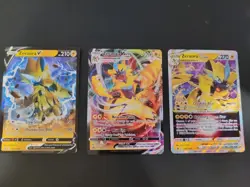Zeraora Pokemon Card Lot V VMAX VSTAR Ultra Rare Promo SWSH - Image 1