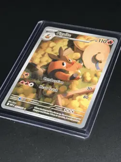 Pignite Illustration Rare 97/86 NM White Flare Pokemon TCG Card - Image 3