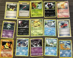 Mid Era Common Card Lot (16) - Pokemon Neo, XY, Black White, EX era sets MP/NM - Image 1