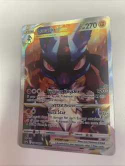 SWSH: Sword & Shield Promo Cards #SWSH291 Lucario VSTAR Promo MP Free Shipping - Image 1