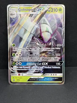 Golisopod GX SM62 SM Black Star Promo Holo Pokemon Card - Regular Size - Image 1