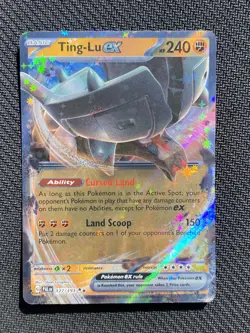 Ting-Lu ex 127/193 Paldea Evolved Double Rare Pokemon Card NEAR MINT NM - Image 1