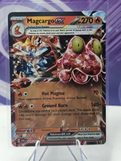 Magcargo ex 029/167 Twilight Masquerade Double Rare Pokemon Card Mint - Image 1