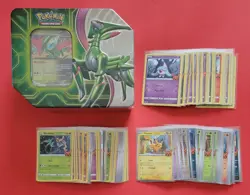 2024 Pokemon S&V Paradox Clash Iron Leaves EX Tin +Bonus 90 Card TOT Master Set! - Image 1