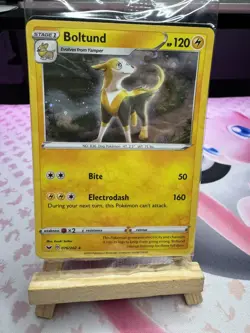 Pokemon Knock Out Boltund, Euiscue, Sirfetch'd Promo Sealed 3 Card Pack & Code - Image 1