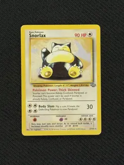 Snorlax 27/64 Jungle Regular 1999 Vintage Pokemon Tcg Card MP/HP - Image 1