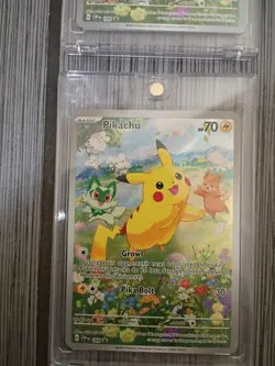 PIKACHU SVP 088 Scarlet & Violet Full Art Promo Pokemon Card Near Mint - Image 1