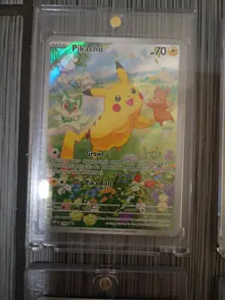 PIKACHU SVP 088 Scarlet & Violet Full Art Promo Pokemon Card Near Mint - Image 2