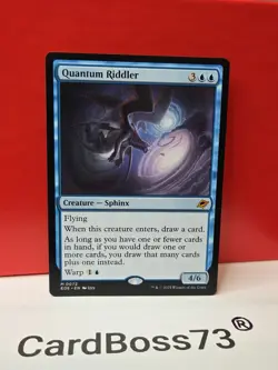 🔥 🐉 Quantum Riddler Edge of Eternities Regular M 0072 Fire 🔥 🐉 - Image 1