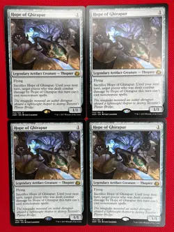 MTG 4X Hope of Ghirapur X4 Aether Revolt Magic - SP/NM - Image 1