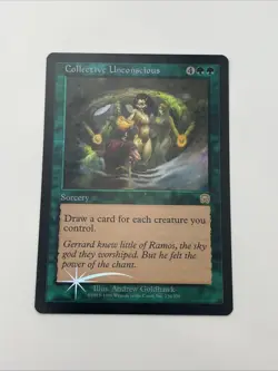Collective Unconscious FOIL Mercadian Masques Near Mint Never Played Mtg Magic - Image 2