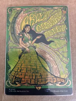 Arwen, Mortal Queen (Borderless Poster) Foil Universes Beyond: the Lord of the - Image 1