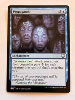 MTG Propaganda Commander: Modern Horizons 3 Regular NM enchantment - Image 1
