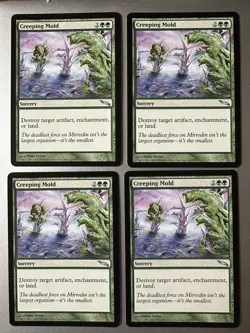 4x Creeping Mold (NM) Mirrodin Uncommon MRD Magic the Gathering MTG Playset - Image 1