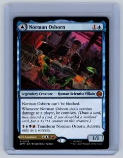 Norman Osborn M Marvel's Spider-Man 39 NM MTG SPM Magic TCG RARE - Image 1