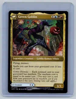 Norman Osborn M Marvel's Spider-Man 39 NM MTG SPM Magic TCG RARE - Image 2