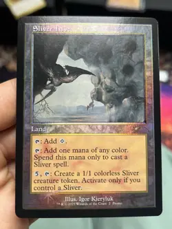 Sliver Hive • Foil Retro Frame • Secret Lair Drop • Pack Fresh • Mtg (2105) - Image 1