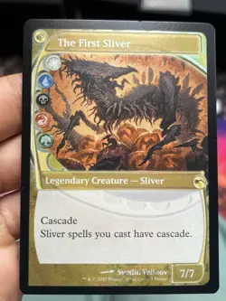 The First Sliver Foil • Future Sight Promo • Secret Lair • Unplayed • Mtg (2107) - Image 1