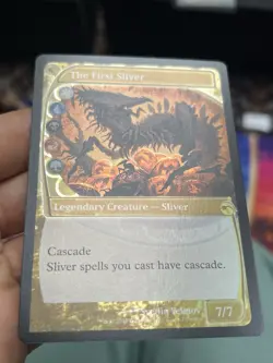The First Sliver Foil • Future Sight Promo • Secret Lair • Unplayed • Mtg (2107) - Image 2