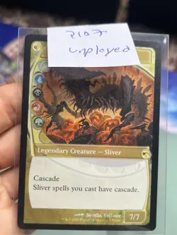 The First Sliver Foil • Future Sight Promo • Secret Lair • Unplayed • Mtg (2107) - Image 5