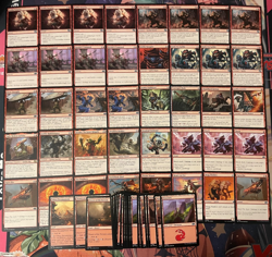 MTG - GOBLIN AGGRO DECK - KRENKO TIN STREET KINGPIN, RABBLEMASTER, ZADA HEDRON ~ - Image 1