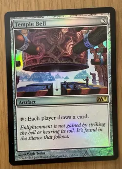 MTG Temple Bell Magic 2011 Foil LP - Image 1