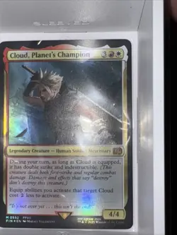Cloud, Planet's Champion Foil - M 0552 - Magic The Gathering Final Fantasy 2025 - Image 1