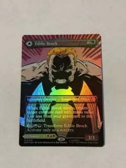 Eddie Brock (0233) (Borderless) Marvel's Spider-Man Foil - Image 1