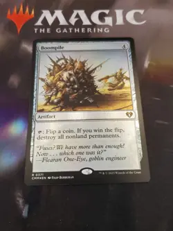 Mtg. Boompile. FOIL. Commander Masters. Pack Fresh - Image 1