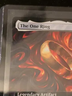 The One Ring Magic: The Gathering MTG LOTR Extended Art Borderless M 380 SP - Image 5