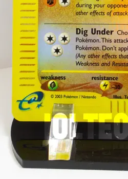 Pokemon TCG Card - Dugtrio (Skyridge Set) 52/144 Reverse Holo Common - Image 4