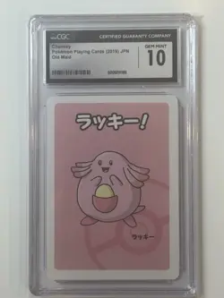 CGC 10 Pokemon Chansey- Old Maid Japanese 2019 - Image 1