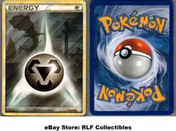 2010 Pokemon, Heartgold & Soulsilver, #122/123 Metal Energy, Common - Image 1