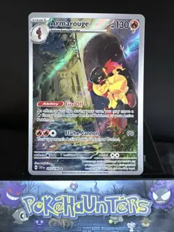 Pokemon Card Armarouge 203/198 Scarlet & Violet Base Illustration Rare Near Mint - Image 1