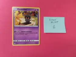 POKEMON TCG Marshadow 103/236 S&M: Cosmic Eclipse Non Holo Rare NM Pikachu 2 - Image 1