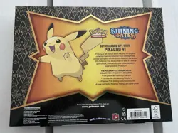 Pokemon TCG Pikachu V Promo Box Collection Shining Fates 4 Packs NEW/Sealed - Image 2