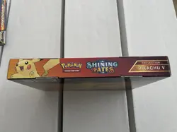 Pokemon TCG Pikachu V Promo Box Collection Shining Fates 4 Packs NEW/Sealed - Image 4