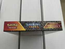 Pokemon TCG Pikachu V Promo Box Collection Shining Fates 4 Packs NEW/Sealed - Image 5