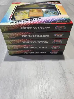 Pokemon TCG Prismatic Evolutions Poster Collection Lot of 5 - Image 2