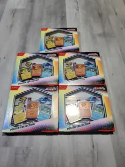 Pokemon TCG Prismatic Evolutions Poster Collection Lot of 5 - Image 3